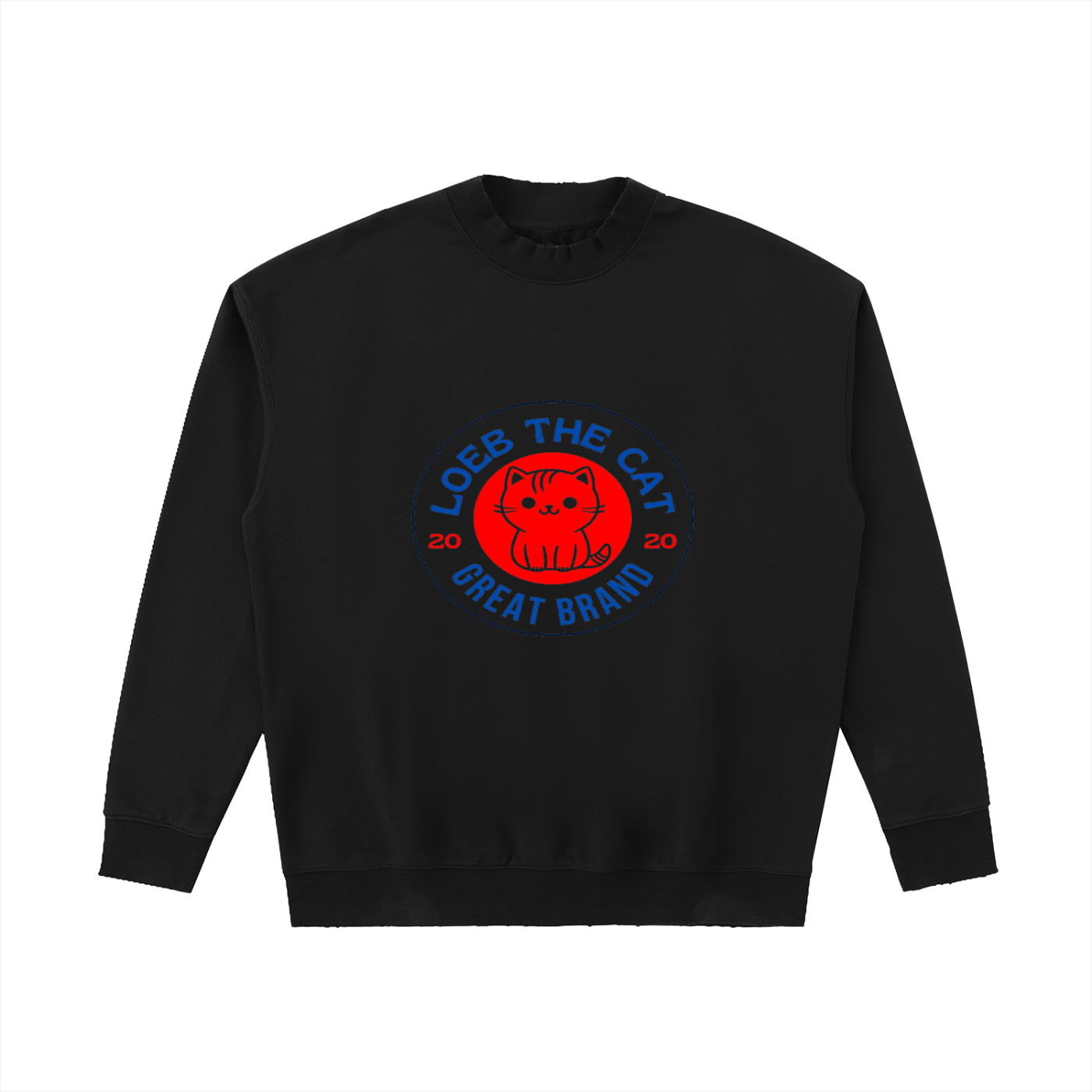 Drop Shoulder Crewneck Sweatshirt