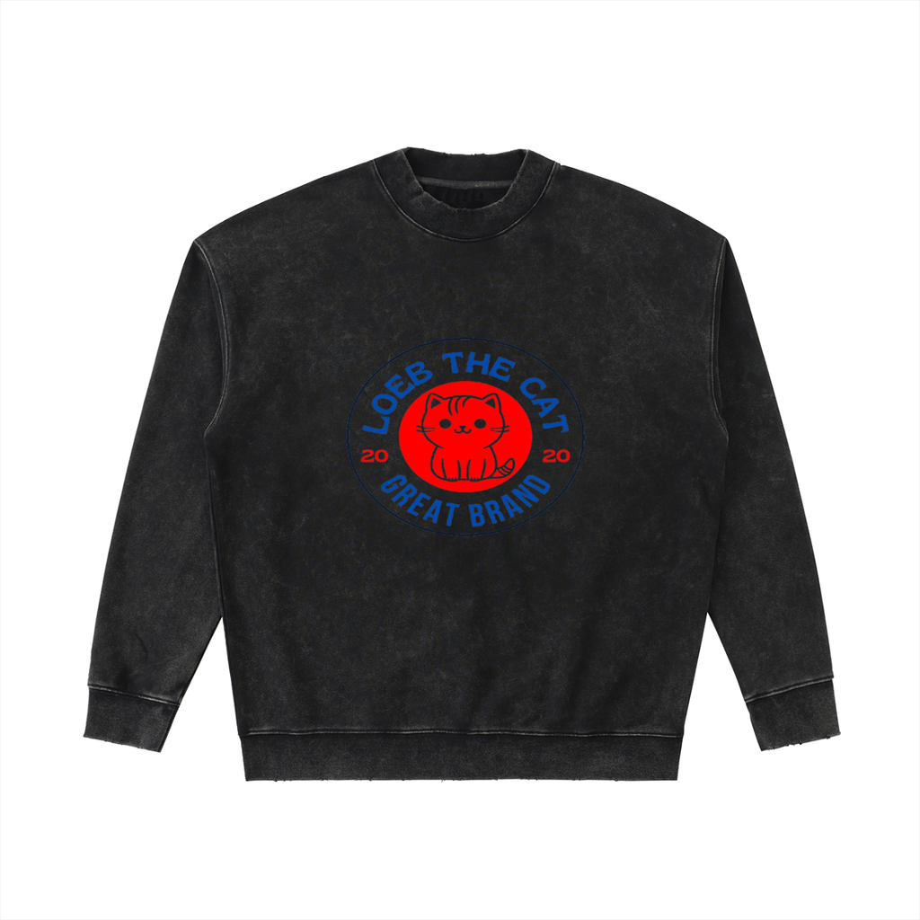 Drop Shoulder Crewneck Sweatshirt