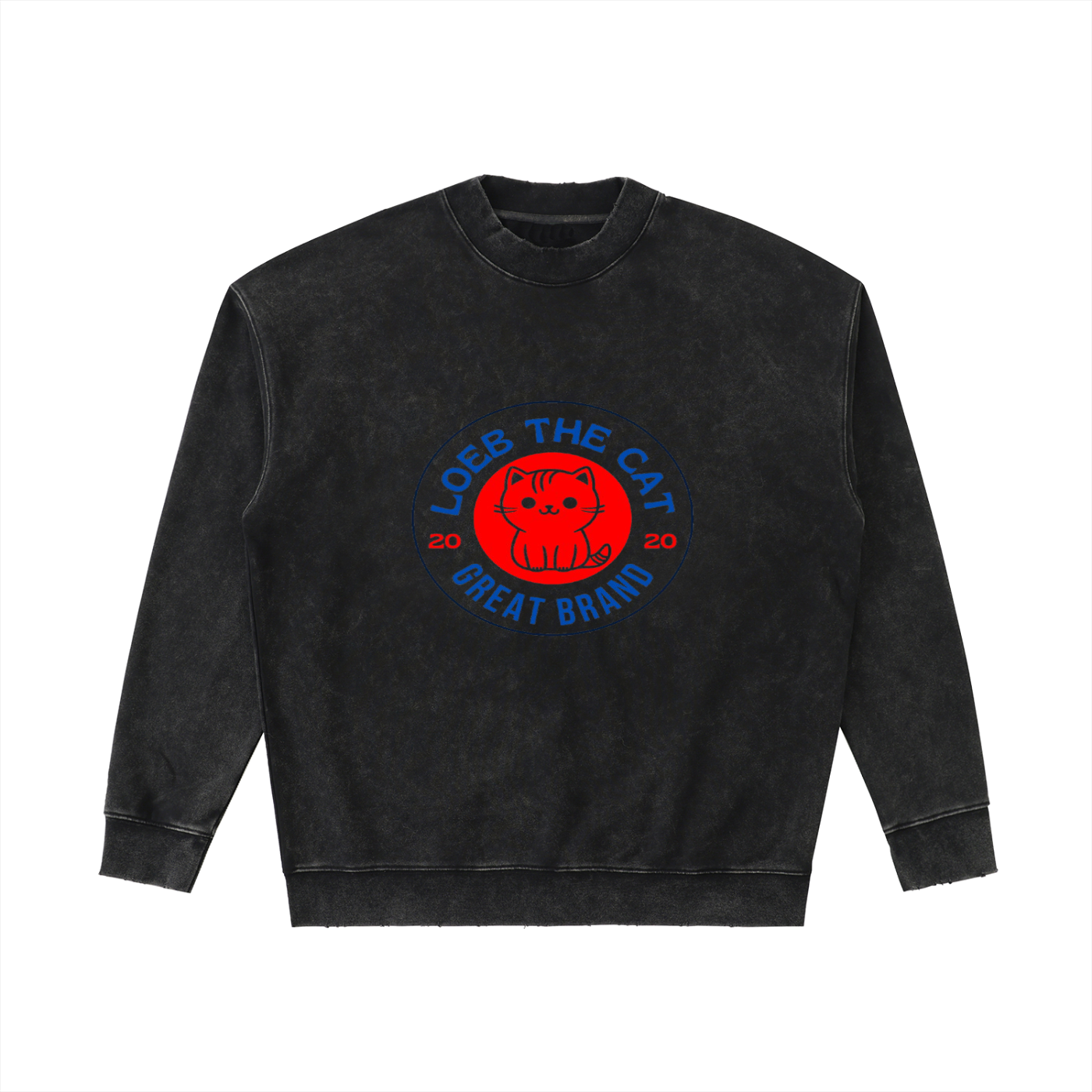 Drop Shoulder Crewneck Sweatshirt