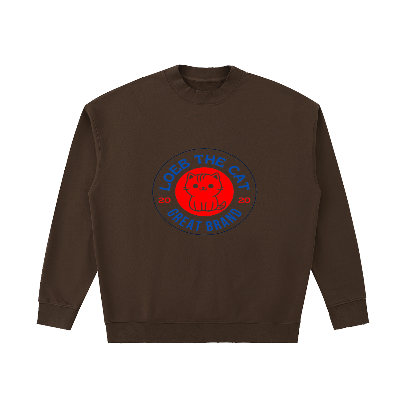 Drop Shoulder Crewneck Sweatshirt