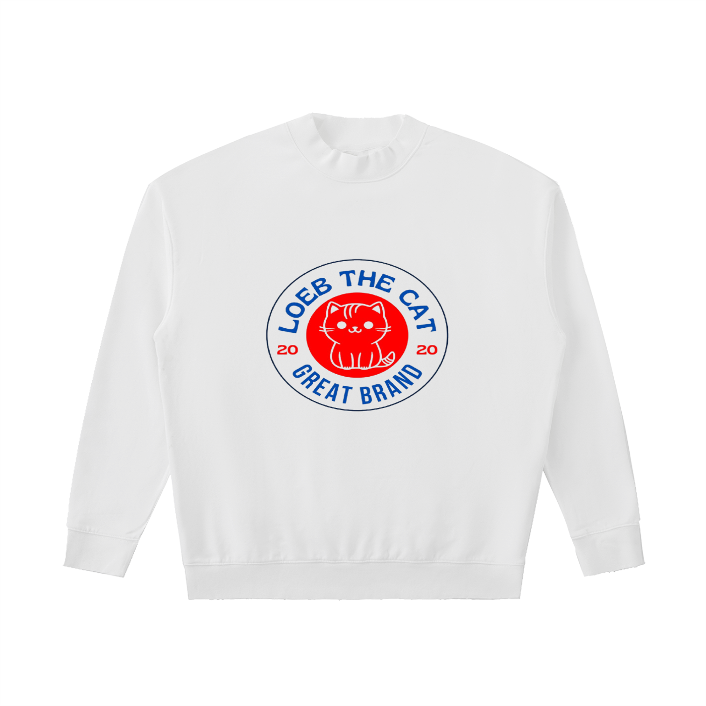 Drop Shoulder Crewneck Sweatshirt